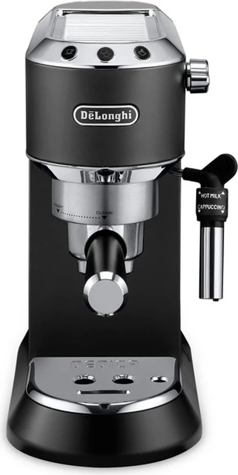 Makineri espresso gjysmë-automatike DeLonghi Dedica Style EC 685.BK, Argjendtë