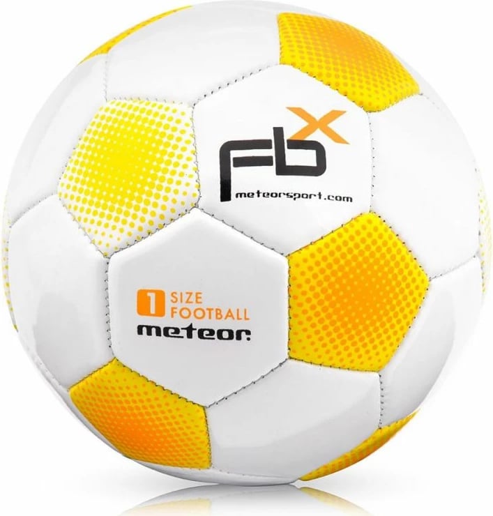 Top futbolli për meshkuj dhe fëmijë Meteor, i bardhë