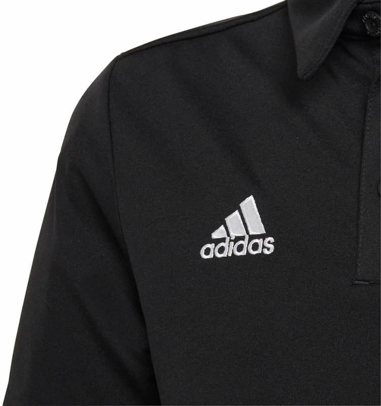 Maicë Polo për fëmijë adidas Entrada 22, e zezë