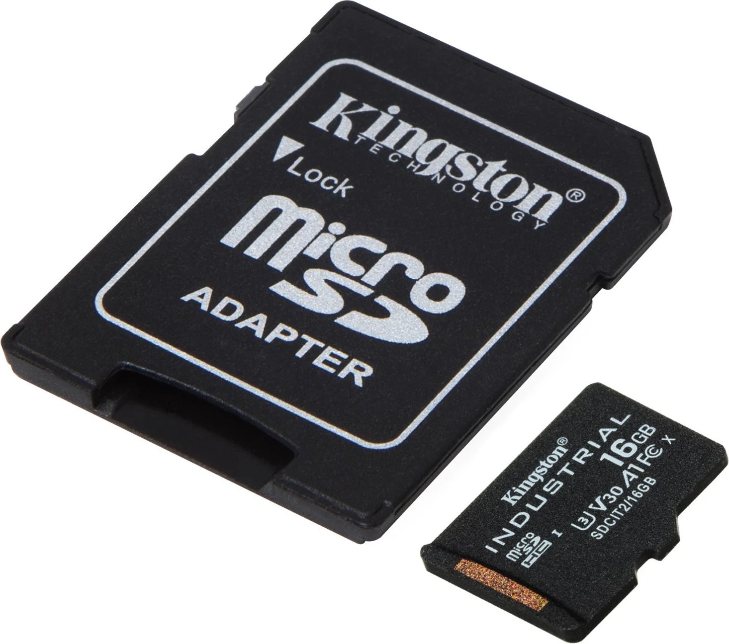 Kartelë microSD industriale Kingston, 16GB