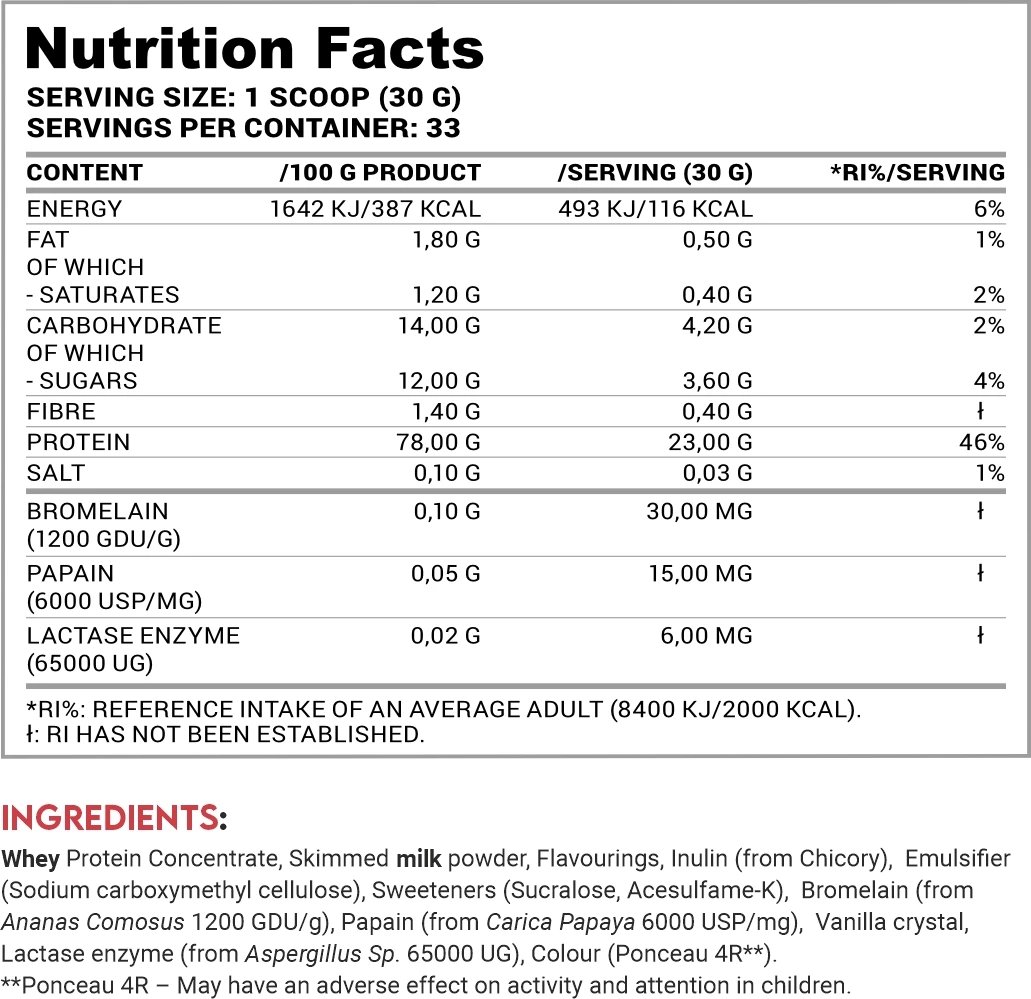 Whey Protein 1000 g