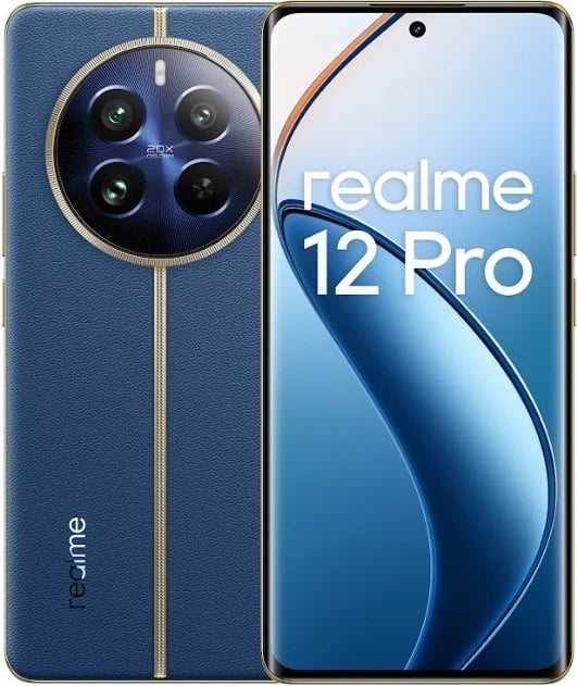 Celular Realme 12 Pro 5G, 12/256GB, Submarine Blue