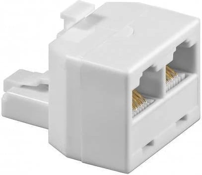 Shpërndarës Intellinet RJ45, i zi