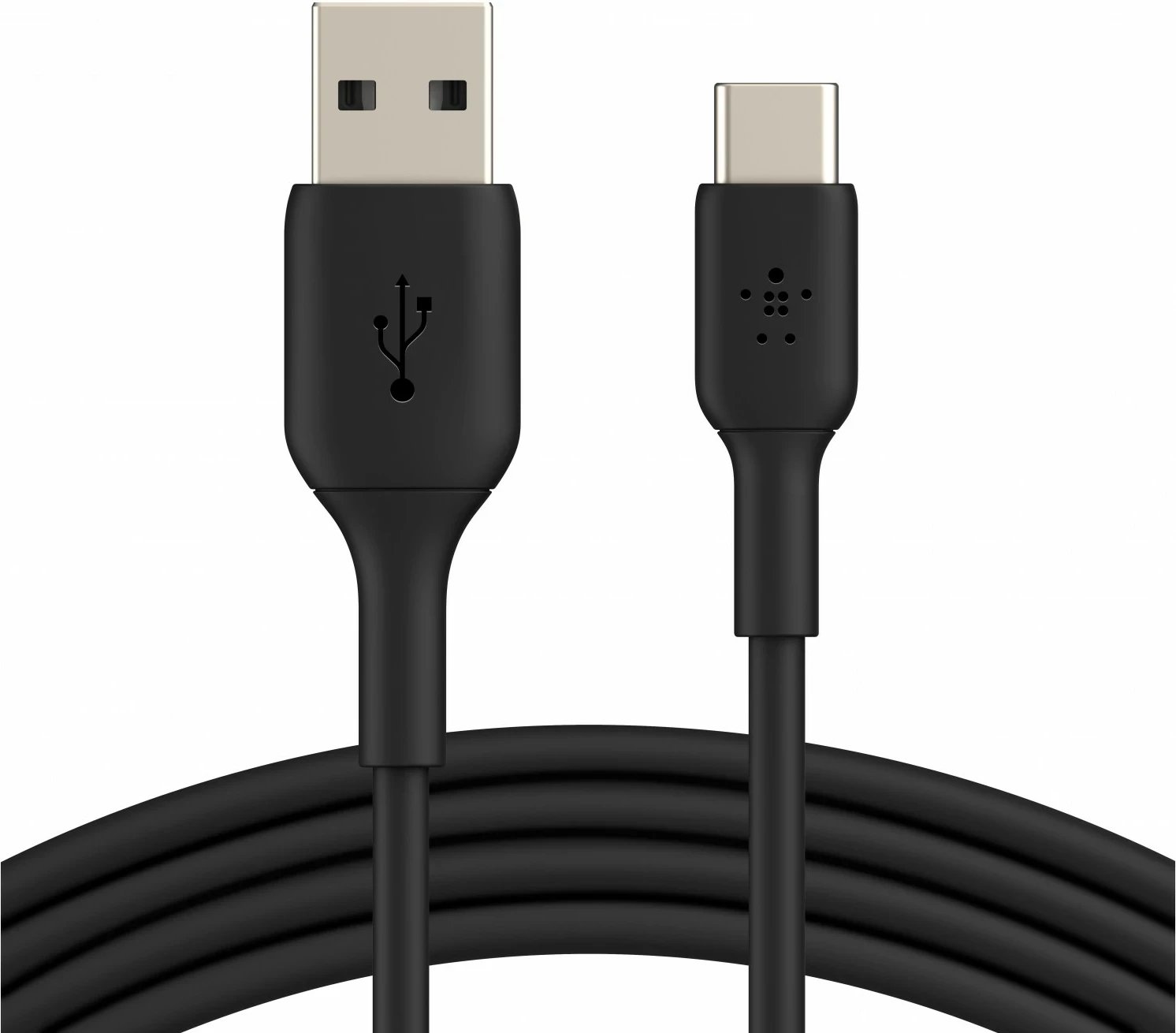 Kabëll Belkin CAB001bt, USB-A në USB-C, 0,15m, i zi