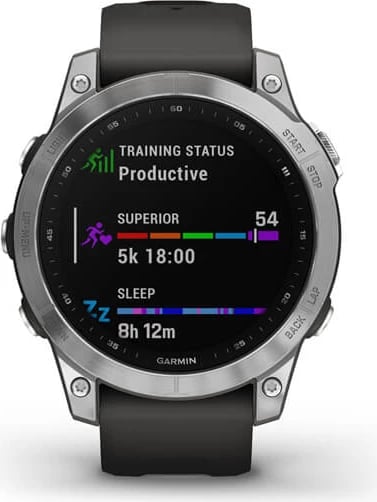 Smartwatch Garmin Fenix 7 Premium, 47mm, GPS, argjend