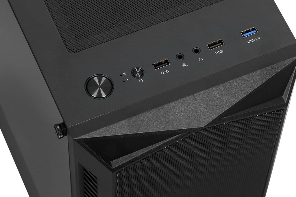 Kasë I-BOX LUPUS 27 Midi Tower ATX, e zezë