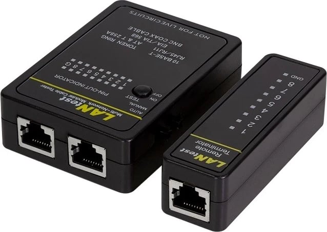 Testues Kabllash Logilink WZ0015, për RJ45, RJ11 dhe BNC