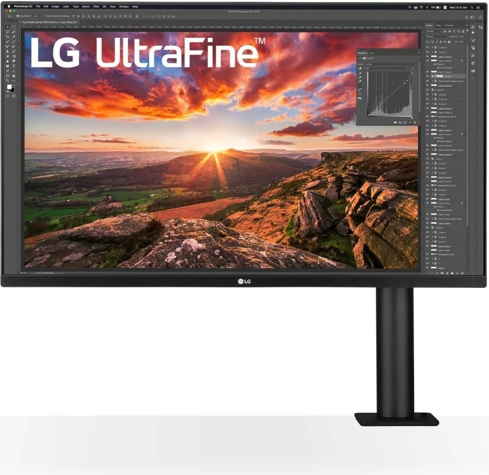 Monitor LG 32UN880P-B, 81.3 cm (32"), 4K Ultra HD, 5 ms, i zi