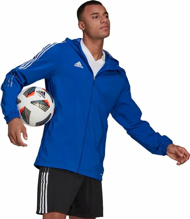 Duks për meshkuj adidas Tiro 21 Windbreaker, e kaltër 