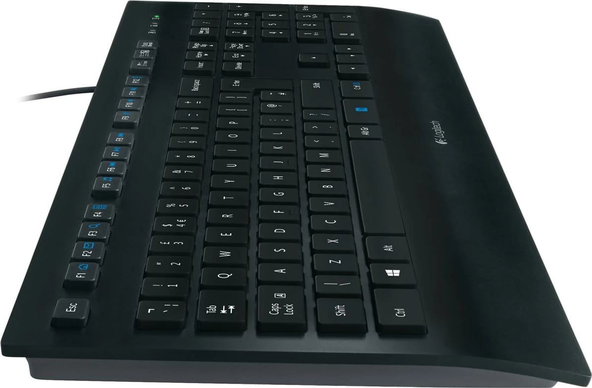 Tastierë Logitech K280e për Biznes, e Zezë