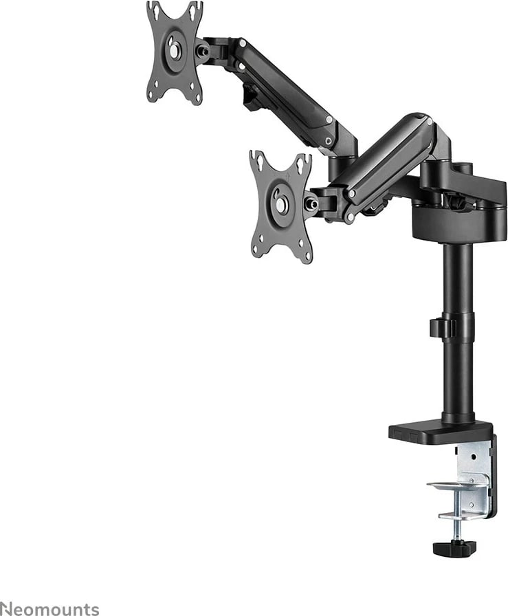 Krah monitori Neomounts DS70-750BL2, Clamp/Grommet, 7 kg, 43.2 cm (17"), 68.6 cm (27"), 100 x 100 mm, E zezë