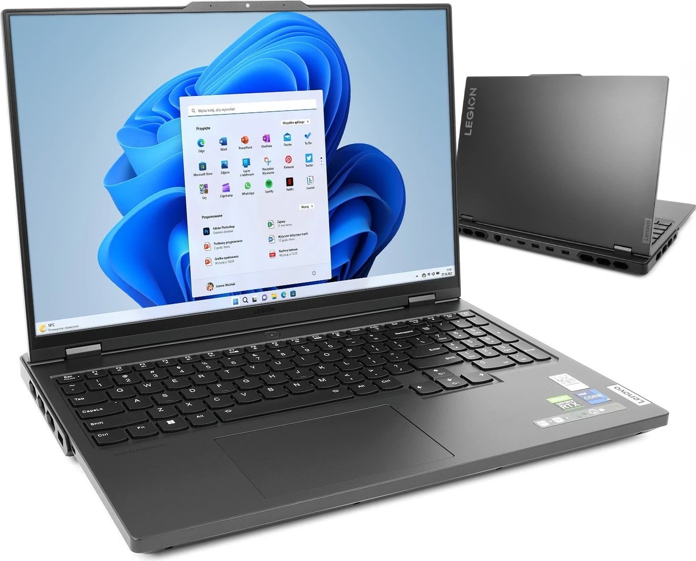 Laptop Lenovo Legion Pro 7-16 16", AMD Ryzen 9, 32GB RAM, 2TB SSD,  NVIDIA GeForce RTX 4080, hiri