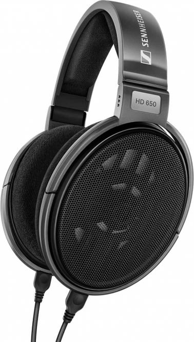 Kufje Sennheiser HD 650, me kabllo, Titanium