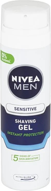 Shkume per meshkuj Nivea Men 200 ml, Sensitiv