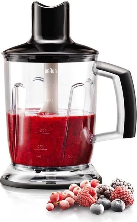 Blender dore Braun Multi Quick 7 MQ 7045, zi-argjëndtë