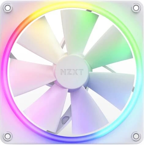 Ventilator NZXT F140 RGB, 140mm, i bardhë