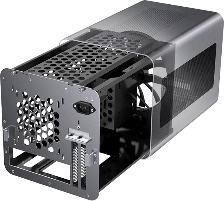 Kasë Jonsbo V8 Mini-ITX, gri-e zezë