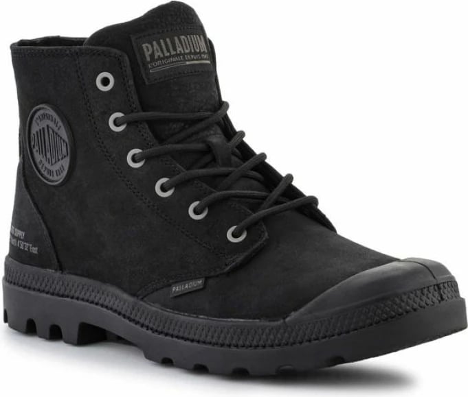 Këpucë Palladium Pampa Hi Supply Lth U për meshkuj dhe femra, të zeza