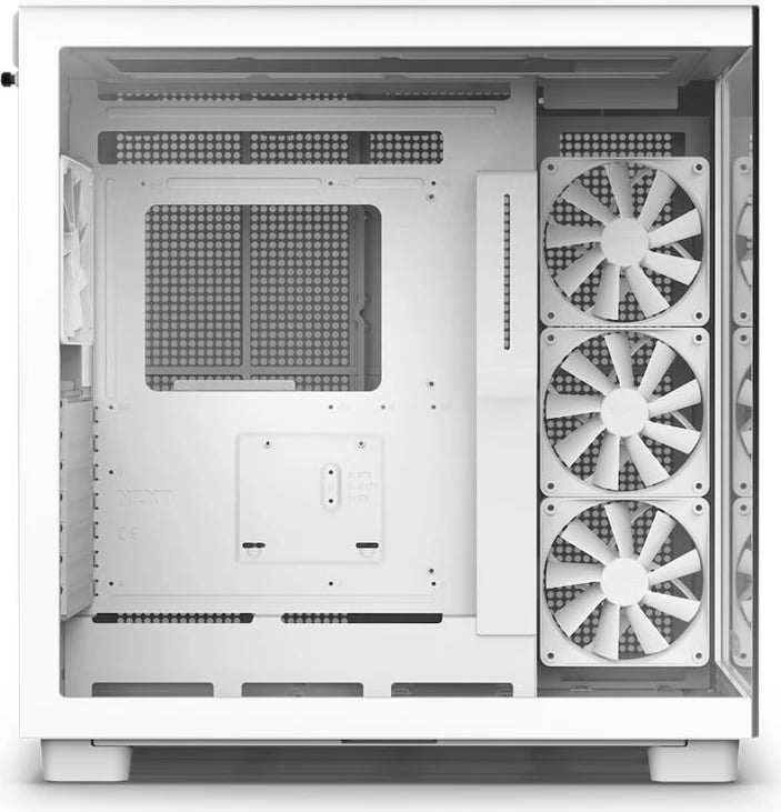 Kasë kompjuteri NZXT H9 Flow (CM-H91FW-01) - e bardhë