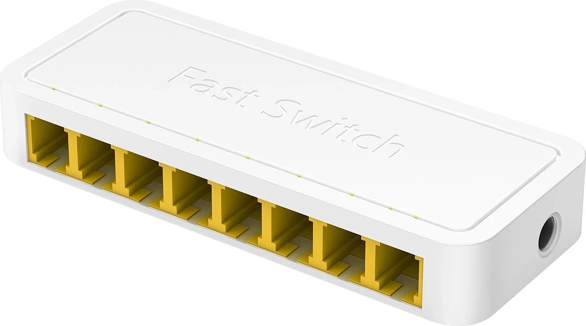 Switch Cudy FS108D me Ethernet, 8x porta LAN, i bardhë 