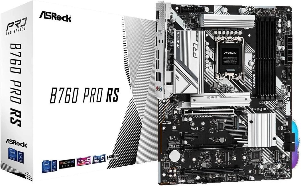 Pllakë amë ASRock B760 Pro RS, Intel B760