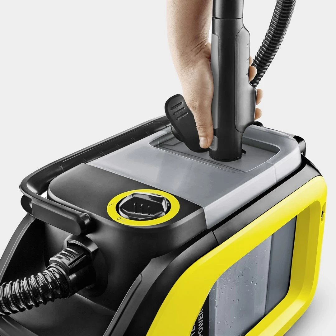 Fshesë me bateri KARCHER SE 3-18 Compact, 18V, 1.9m, e verdhë