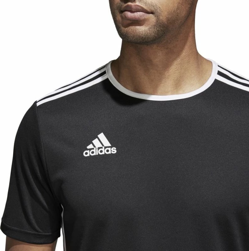 Fanellë futbolli për meshkuj dhe fëmijë adidas Entrada 18, e zezë