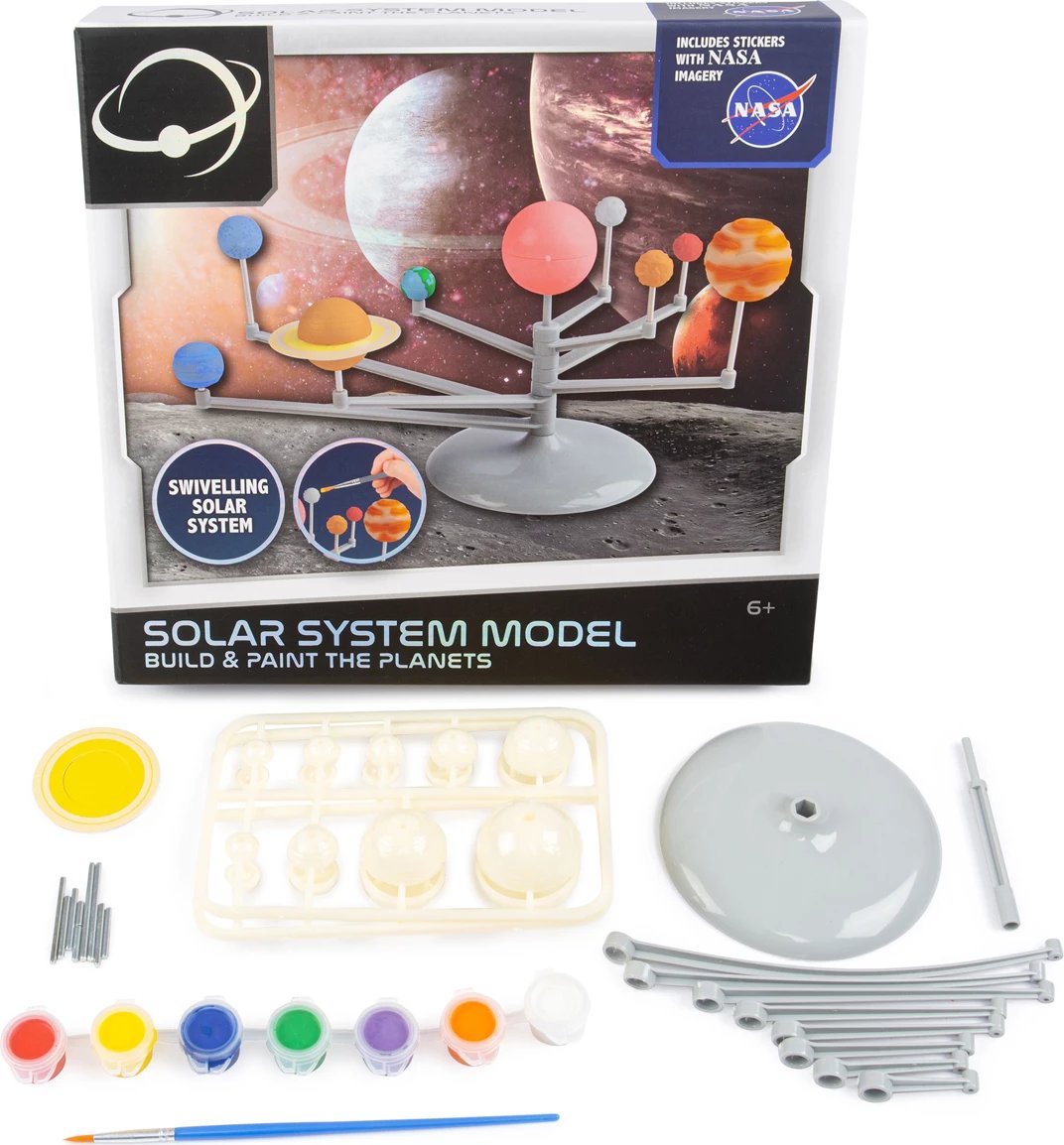 NASA Solar System Model - Build & Paint the Planets Set