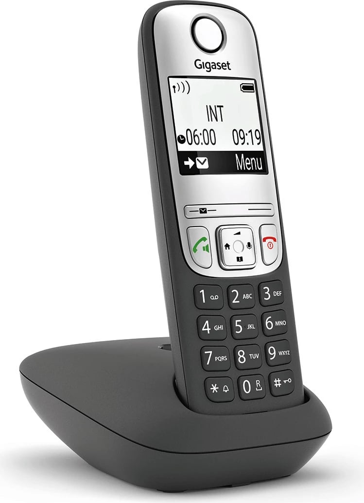 Telefon Gigaset A690, 2", Wi-Fi, i zi/argjend