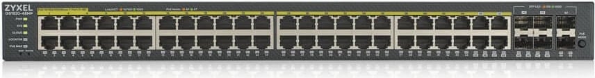 Switch Zyxel GS1920-48HPV2, Managed, Gigabit Ethernet, PoE