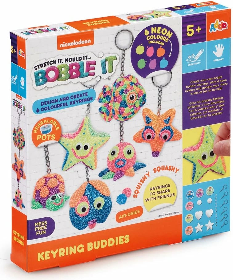 Nickelodeon Bobble It Keyring Buddies