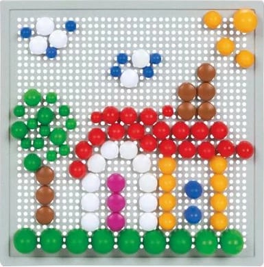  Lodër për fëmijë Pilsan Mushroom Nails Pegboard