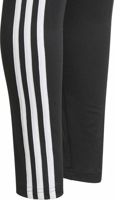 Hellonke për vajza adidas D2M 3 Stripes Tight Jr, të zeza