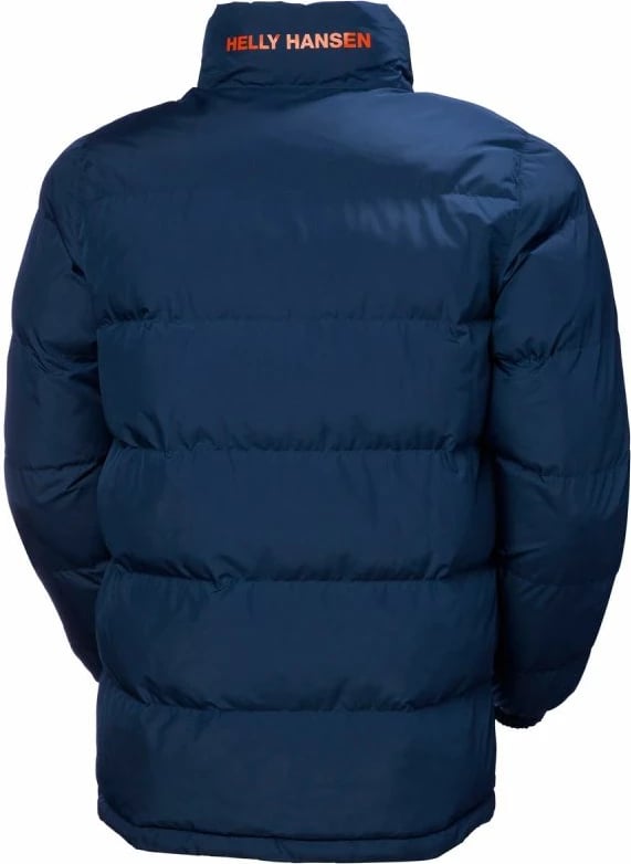 Jakne për meshkuj Helly Hansen YU 23 Revesible Puffer, ngjyrë vjollcë dhe blu marine