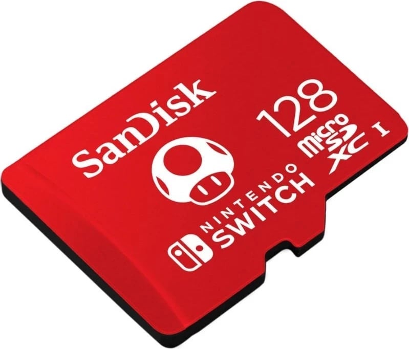 Kartë memorie SanDisk Ultra microSDXC 128GB për Nintendo Switch