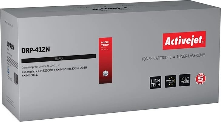 Toner Drum Activejet për Panasonic, DRP-412N, i zi