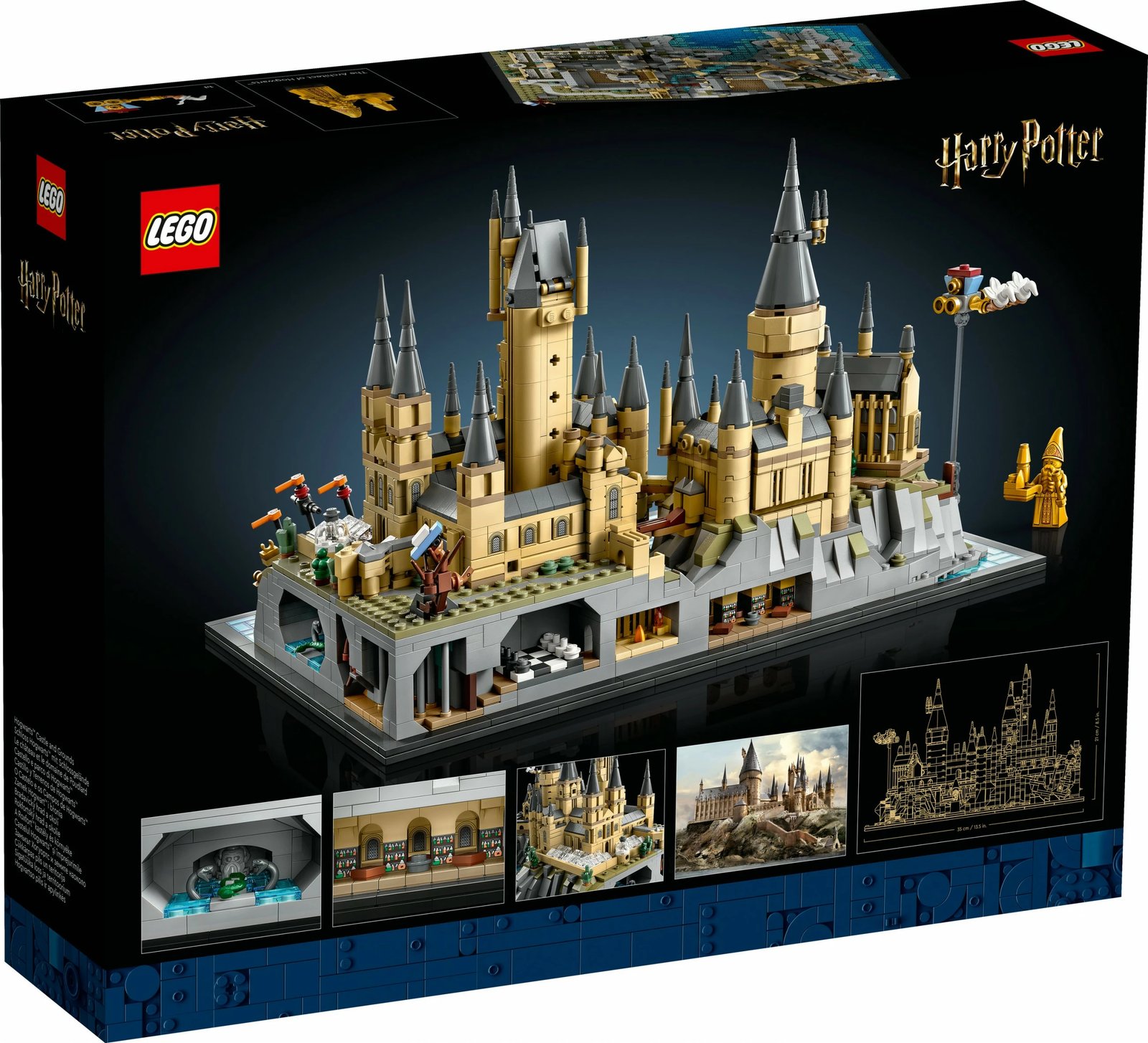 Set ndërtimi LEGO Hogwarts™ Castle and Grounds, 2660 copë