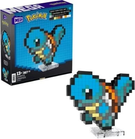 Set ndërtimi MEGA CONSTRUX Pokémon Squirtle HTH77, 367 pjesë