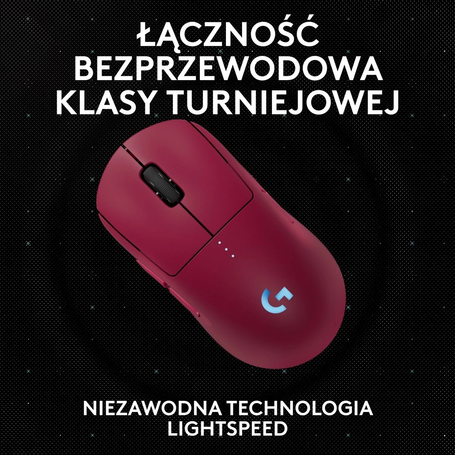 Maus Logitech G Pro 2 Lightspeed, RGB, Magenta