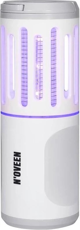Llambë LED dhe Insekticide N'OVEEN IKN854, me bateri dhe Bluetooth, e bardhë