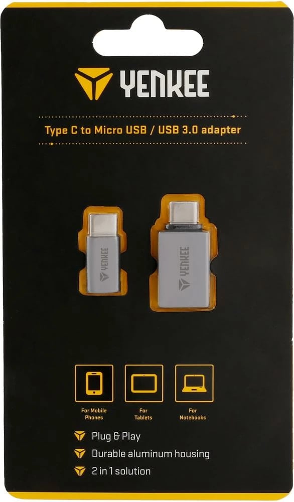 Adapter Type C to Micro USB / USB 3.0 - YENKEE YTC 021