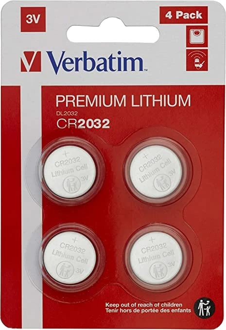 Bateri Verbatim Premium Lithium, 3V