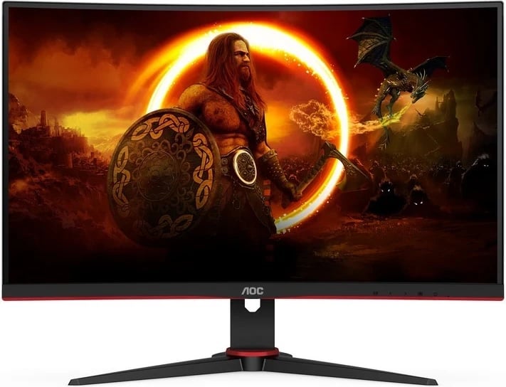 Monitor AOC C27G2E/BK, 27'', Full HD, VA, 165Hz, i zi