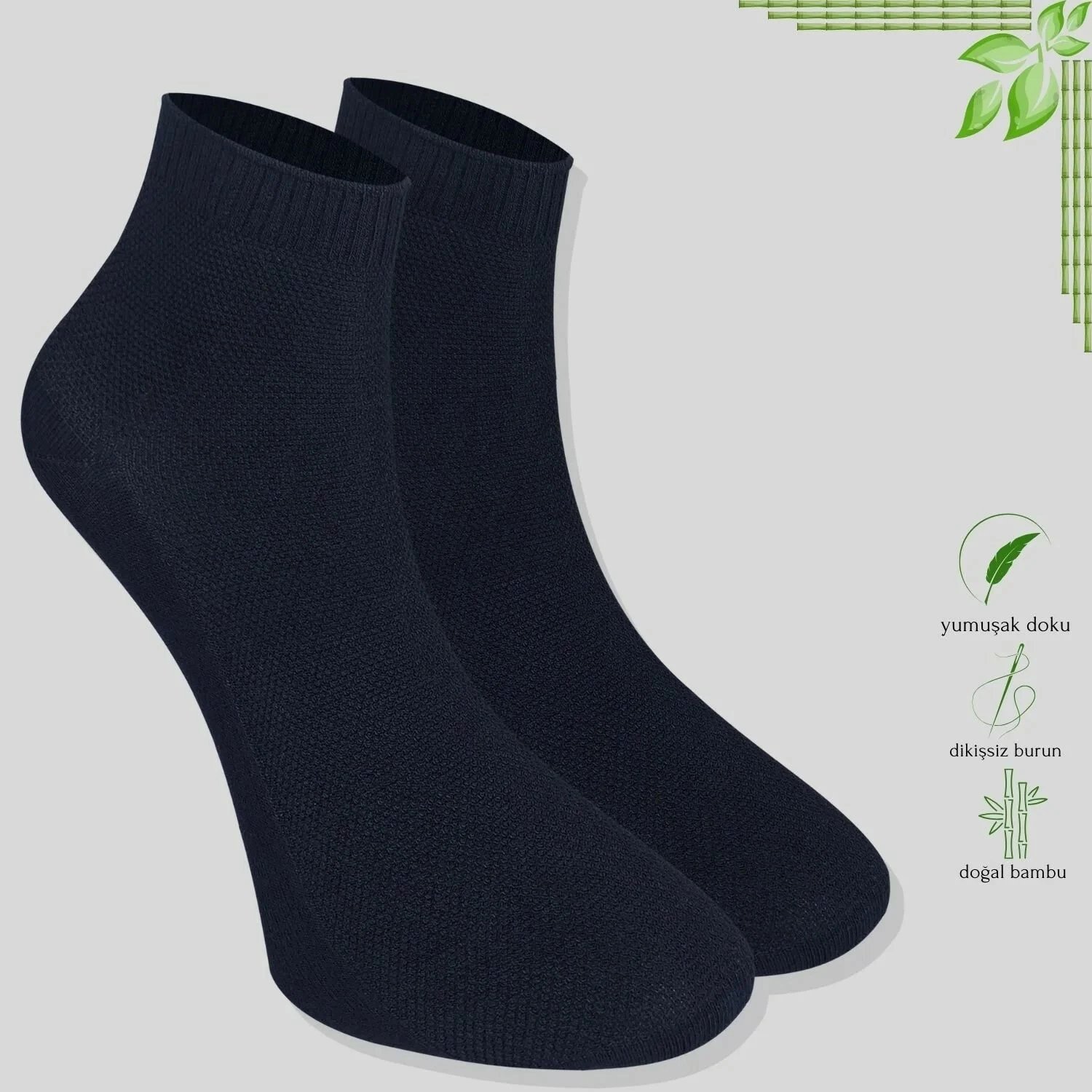 Çorape për meshkuj Kral Socks, model i thjeshtë, set 5 copë