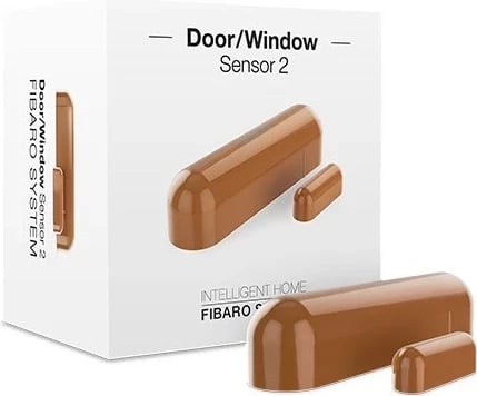 Sensor i derës/dritares wireless Fibaro FGDW-002-5 ZW5, ngjyrë bronzi