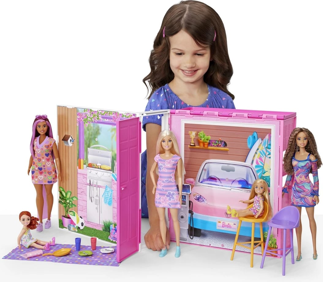 Set shtëpiake Barbie Cozy House + Kukull HRJ77 MATTEL