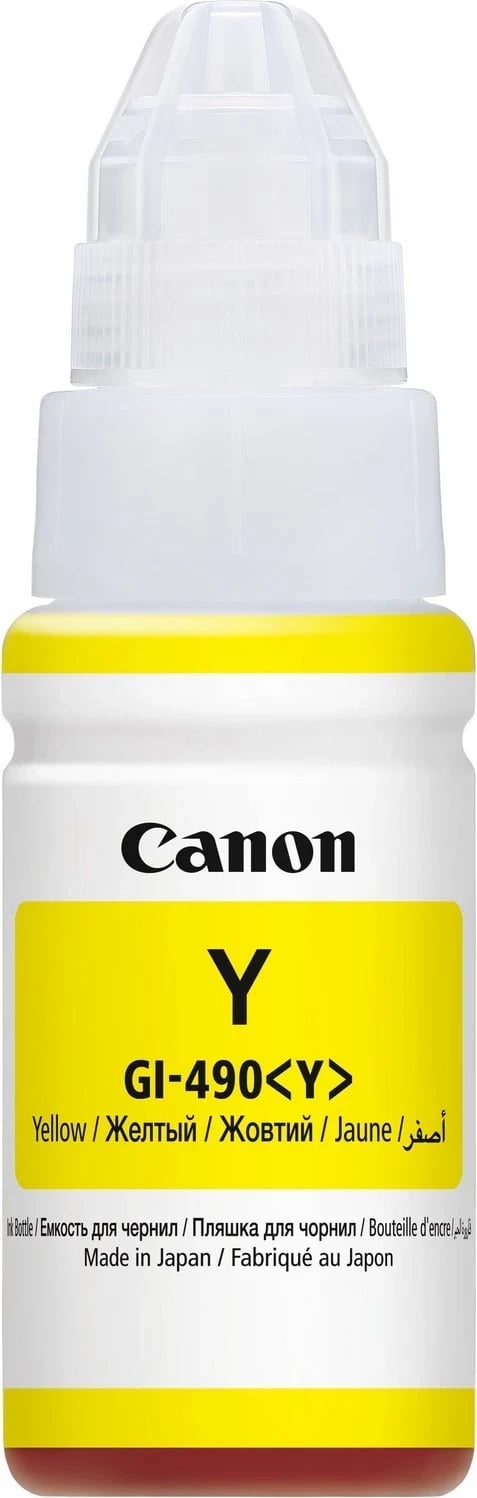 Toner Canon GI-490, ngjyrë e verdhë