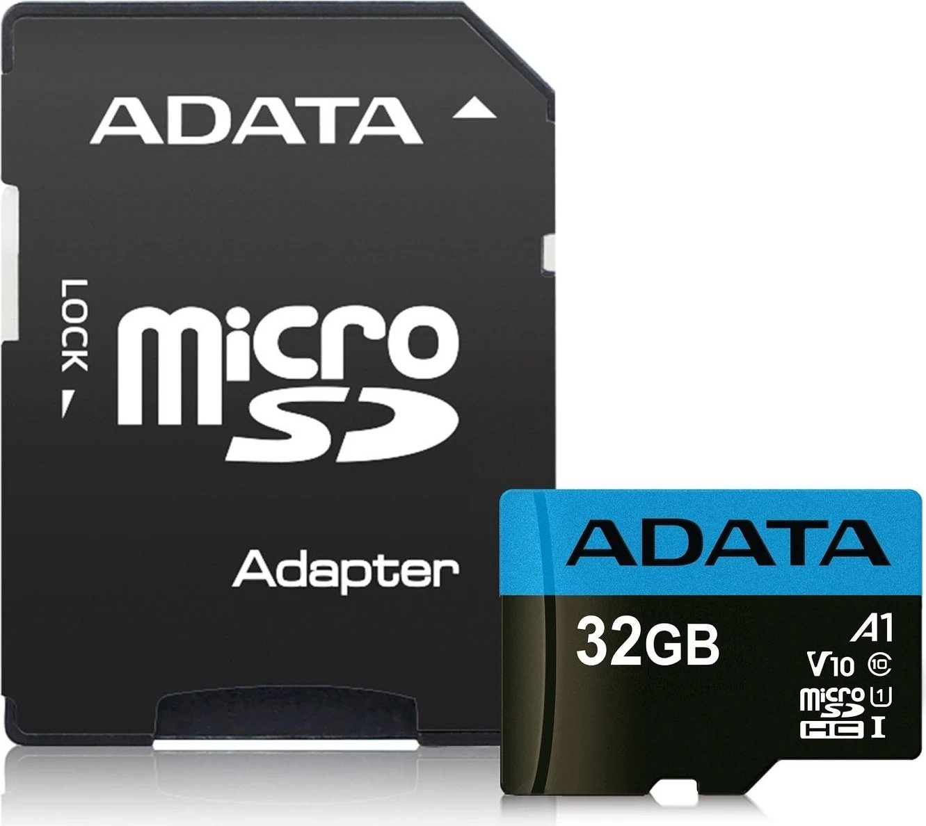 Kartë kujtese ADATA Premier microSDHC 32GB 100R/25W UHS-I Class 10 A1 V10 + Adapter