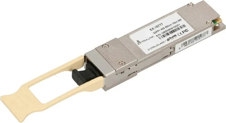 Modul Extralink QSFP+ 40Gbps, MPO, 850nm, 100m, multi mode