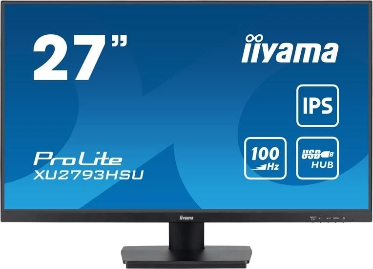 Monitor iiyama XU2793HSU-B6, ngjyrë e zezë